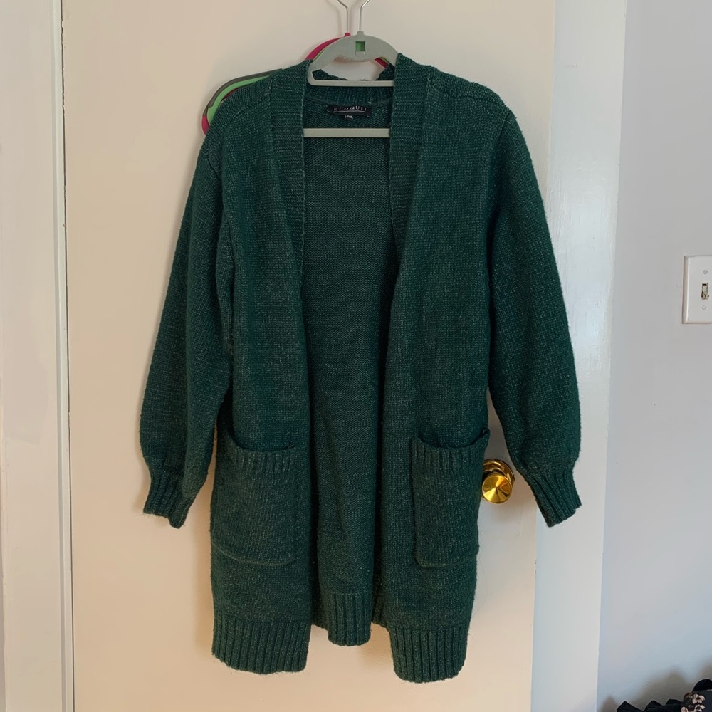 Oversized boyfriend cardigan
